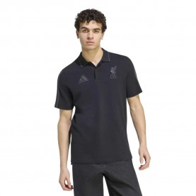 Adidas Liverpool FC DNA short sleeve polo - Black (Black) дамски,блузи,с,яка,мъжки,блузи,с,яка,adidas,liverpool,fc,dna,short,sleeve,polo,black,(black)