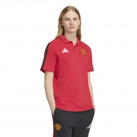 Adidas Manchester United DNA short sleeve polo - Red (Mufc Red) дамски,блузи,с,яка,мъжки,блузи,с,яка,adidas,manchester,united,dna,short,sleeve,polo,red,(mufc,red)