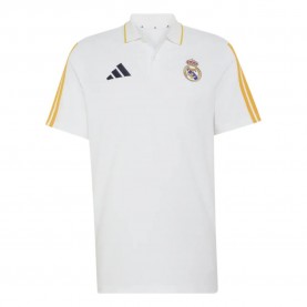 Adidas Real Madrid DNA short sleeve polo - White (White) дамски,блузи,с,яка,мъжки,блузи,с,яка,adidas,real,madrid,dna,short,sleeve,polo,white,(white)