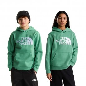 суичър,детски,блузи,the,north,face,essential,drew,peak,hoodie,green,(dimmed,algae)