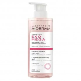 A-derma Exomega 200ml Cleansing Gel - Clear козметика,за,почистване,a,derma,exomega,200ml,cleansing,gel,clear