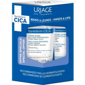Uriage Bariederm Set 65ml Hand Cream - Clear козметика,за,овлажняване,uriage,bariederm,set,65ml,hand,cream,clear