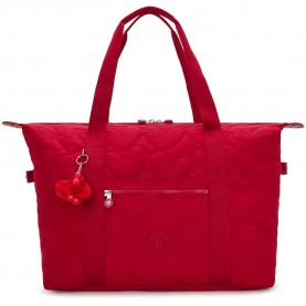 Чанта Kipling Art M 26L bag - Red (Many Hearts Red) чанта,всички,чанти,kipling,art,m,26l,bag,red,(many,hearts,red)