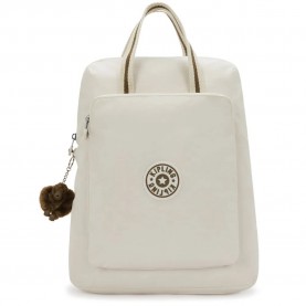 Раница Kipling Kazuki 12L backpack - White (Soft Sand) раница,раници,kipling,kazuki,12l,backpack,white,(soft,sand)