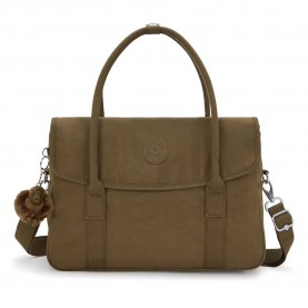 Чанта Kipling Superworker S 13L bag - Brown (Smooth Khaki) чанта,всички,чанти,kipling,superworker,s,13l,bag,brown,(smooth,khaki)