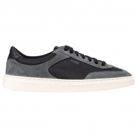 Маратонки BOSS Kieran 10280067 trainers - Black (Charcoal) маратонки,мъжки,маратонки,дамски,маратонки,boss,kieran,10280067,trainers,black,(charcoal)