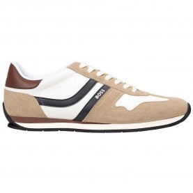 Маратонки BOSS Levon 10249963 trainers - White (Open White) маратонки,мъжки,маратонки,дамски,маратонки,boss,levon,10249963,trainers,white,(open,white)
