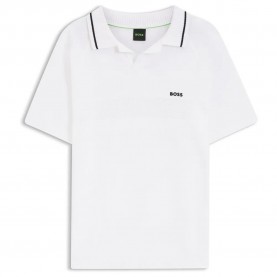BOSS Member 10278041 short sleeve polo - White (White) дамски,блузи,с,яка,мъжки,блузи,с,яка,boss,member,10278041,short,sleeve,polo,white,(white)