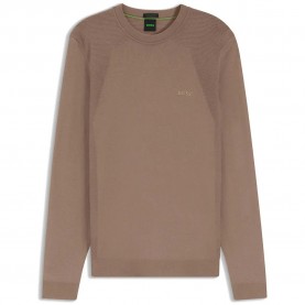 Блуза BOSS Momentum 10278029 sweater - Brown (Light / Pastel Green) блуза,мъжки,пуловери,дамски,пуловери,boss,momentum,10278029,sweater,brown,(light,pastel,green)
