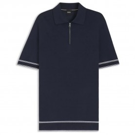 BOSS Norbertino 10278950 short sleeve polo - Blue (Dark Blue) дамски,блузи,с,яка,мъжки,блузи,с,яка,boss,norbertino,10278950,short,sleeve,polo,blue,(dark,blue)