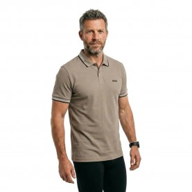 BOSS Paul 10255848 GREEN short sleeve polo - Beige (Light / Pastel Green) дамски,блузи,с,яка,мъжки,блузи,с,яка,boss,paul,10255848,green,short,sleeve,polo,beige,(light,pastel,green)