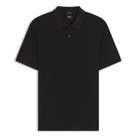 BOSS X Porsche Phillipson 238 10277803 short sleeve polo - Black (Black) дамски,блузи,с,яка,мъжки,блузи,с,яка,boss,x,porsche,phillipson,238,10277803,short,sleeve,polo,black,(black)