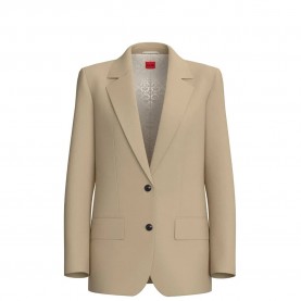 Сако HUGO Anetali 10278083 blazer - Beige (Light Beige) сако,дамски,сака,hugo,anetali,10278083,blazer,beige,(light,beige)