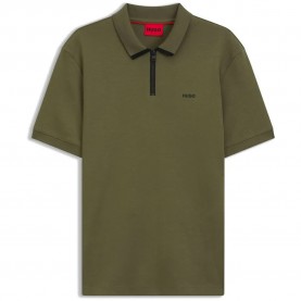 HUGO Dalomino 10257070 short sleeve polo - Green (Open Green) дамски,блузи,с,яка,мъжки,блузи,с,яка,hugo,dalomino,10257070,short,sleeve,polo,green,(open,green)