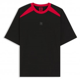 Тениска HUGO Dedril RB 10273257 short sleeve T-shirt - Black (Black) тениска,мъжки,тениски,дамски,тениски,hugo,dedril,rb,10273257,short,sleeve,t,shirt,black,(black)