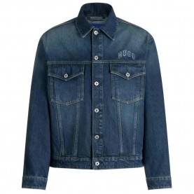 Яке HUGO Dex 10281216 BLUE denim jacket - Blue (Turquoise / Aqua) яке,мъжки,якета,дамски,якета,и,палта,hugo,dex,10281216,blue,denim,jacket,blue,(turquoise,aqua)