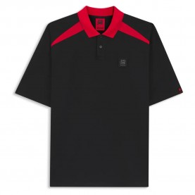 HUGO Dunios RB 10255848 short sleeve polo - Black (Black) дамски,блузи,с,яка,мъжки,блузи,с,яка,hugo,dunios,rb,10255848,short,sleeve,polo,black,(black)