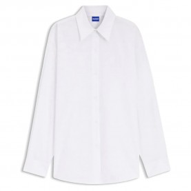 Риза с дълъг ръкав HUGO Elisana 10278590 BLUE long sleeve shirt - White (Open Miscellaneous) риза,с,дълъг,ръкав,дамски,ризи,мъжки,ризи,hugo,elisana,10278590,blue,long,sleeve,shirt,white,(open,miscellaneous)