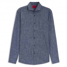 Риза с дълъг ръкав HUGO Kason 10257877 01 long sleeve shirt - Blue (Navy) риза,с,дълъг,ръкав,дамски,ризи,мъжки,ризи,hugo,kason,10257877,01,long,sleeve,shirt,blue,(navy)