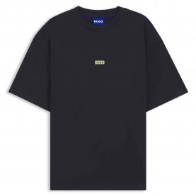 Тениска HUGO Nalono 10250555 BLUE short sleeve T-shirt - Blue (Dark Blue) тениска,мъжки,тениски,дамски,тениски,hugo,nalono,10250555,blue,short,sleeve,t,shirt,blue,(dark,blue)