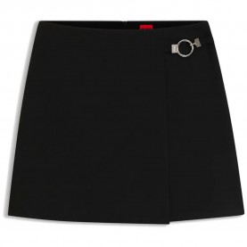 Пола HUGO Rilasi 10280544 skirt - Black (Black) пола,дамски,поли,и,рокли,hugo,rilasi,10280544,skirt,black,(black)