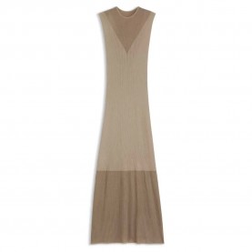 Рокля HUGO Slyanny 10277845 sleeveless midi dress - Brown (Light / Pastel Brown) рокля,дамски,поли,и,рокли,hugo,slyanny,10277845,sleeveless,midi,dress,brown,(light,pastel,brown)