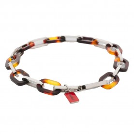 HUGO Tortoise Shell 10279577 bracelet - Orange (Open Miscellaneous) бижутерия,hugo,tortoise,shell,10279577,bracelet,orange,(open,miscellaneous)