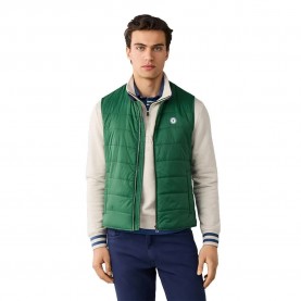 Елек Façonnable Chambray Lined vest - Green (Casting Green) елек,мъжки,жилетки,façonnable,chambray,lined,vest,green,(casting,green)