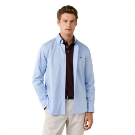 Риза с дълъг ръкав Façonnable FM302287 long sleeve shirt - Blue (Horizon Blue) риза,с,дълъг,ръкав,дамски,ризи,мъжки,ризи,façonnable,fm302287,long,sleeve,shirt,blue,(horizon,blue)