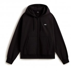 блуза,мъжки,пуловери,vans,left,chest,full,zip,sweatshirt,black,(black)