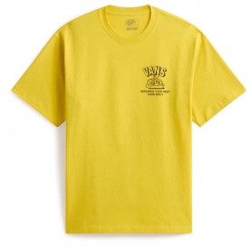 Тениска Vans Refurbed short sleeve T-shirt - Yellow (Dusty Gold) тениска,мъжки,тениски,дамски,тениски,vans,refurbed,short,sleeve,t,shirt,yellow,(dusty,gold)
