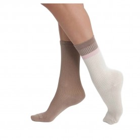 Чорапи Dim paris AD2DEF0.BEN short socks - Brown / White (Brown) чорапи,мъжки,чорапи,дамски,чорапи,dim,paris,ad2def0.ben,short,socks,brown,white,(brown)