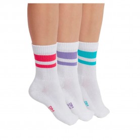 Чорапи Dim paris AD30CV2.AS1 long socks 3 units - White (White) чорапи,мъжки,чорапи,дамски,чорапи,dim,paris,ad30cv2.as1,long,socks,3,units,white,(white)