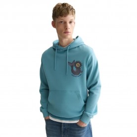 Суичър Scotch & soda 183340 hoodie - Blue (Adriatic Blue) суичър,мъжки,пуловери,scotch,&,soda,183340,hoodie,blue,(adriatic,blue)