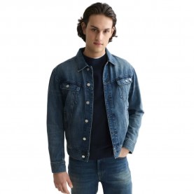 Яке Scotch & soda 183533 denim jacket - Blue (Dawn Breaks Dark) яке,мъжки,якета,дамски,якета,и,палта,scotch,&,soda,183533,denim,jacket,blue,(dawn,breaks,dark)