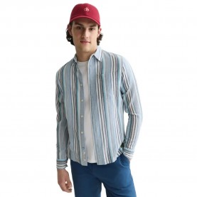 Риза с дълъг ръкав Scotch & soda 183562 Regular Fit long sleeve shirt - Blue (Ensign Blue Stripe) риза,с,дълъг,ръкав,дамски,ризи,мъжки,ризи,scotch,&,soda,183562,regular,fit,long,sleeve,shirt,blue,(ensign,blue,stripe)
