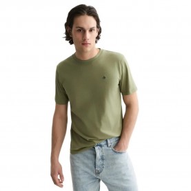 Тениска Scotch & soda 183578 short sleeve T-shirt - Green (Oil Green) тениска,мъжки,тениски,дамски,тениски,scotch,&,soda,183578,short,sleeve,t,shirt,green,(oil,green)