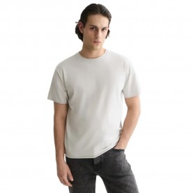 Тениска Scotch & soda 183580 short sleeve T-shirt - White (Grey Dawn) тениска,мъжки,тениски,дамски,тениски,scotch,&,soda,183580,short,sleeve,t,shirt,white,(grey,dawn)