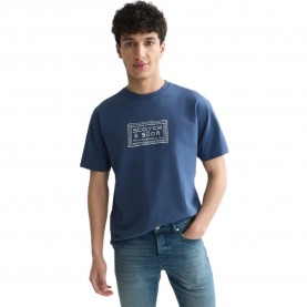 Тениска Scotch & soda 183587 short sleeve T-shirt - Blue (Ensign Blue) тениска,мъжки,тениски,дамски,тениски,scotch,&,soda,183587,short,sleeve,t,shirt,blue,(ensign,blue)