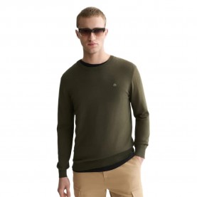 Блуза Scotch & soda 183601 sweater - Green (Forest Night) блуза,мъжки,пуловери,дамски,пуловери,scotch,&,soda,183601,sweater,green,(forest,night)