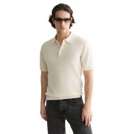 Scotch & soda 183611 Regular Fit short sleeve polo - Beige (Eggnog) дамски,блузи,с,яка,мъжки,блузи,с,яка,scotch,&,soda,183611,regular,fit,short,sleeve,polo,beige,(eggnog)