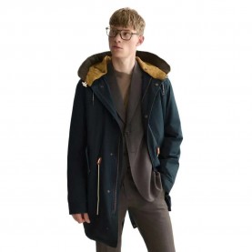 Анорак Scotch & soda 183635 parka - Blue (Sky Captain) анорак,мъжки,якета,scotch,&,soda,183635,parka,blue,(sky,captain)