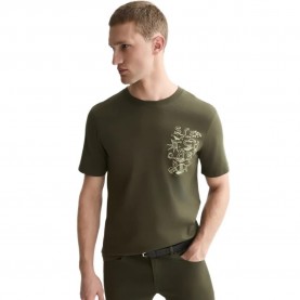 Тениска Scotch & soda 183729 short sleeve T-shirt - Green (Forest Night) тениска,мъжки,тениски,дамски,тениски,scotch,&,soda,183729,short,sleeve,t,shirt,green,(forest,night)