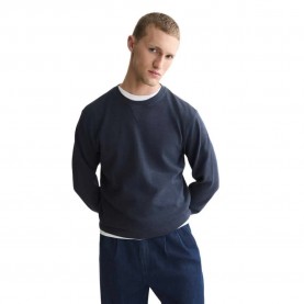 Блуза Scotch & soda 183752 sweatshirt - Blue (Sky Captain) блуза,мъжки,пуловери,scotch,&,soda,183752,sweatshirt,blue,(sky,captain)