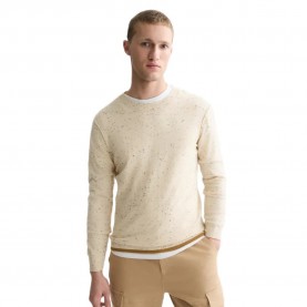 Блуза Scotch & soda 183767 sweater - Beige (Eggnog) блуза,мъжки,пуловери,дамски,пуловери,scotch,&,soda,183767,sweater,beige,(eggnog)
