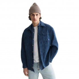 Scotch & soda 183843 overshirt - Blue (Ensign Blue) мъжки,якета,дамски,якета,и,палта,scotch,&,soda,183843,overshirt,blue,(ensign,blue)