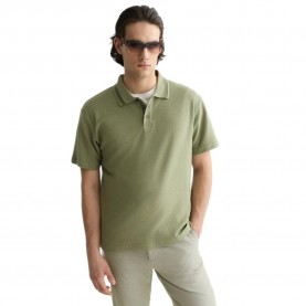 Scotch & soda 184299 Relaxed Fit short sleeve polo - Green (Oil Green) дамски,блузи,с,яка,мъжки,блузи,с,яка,scotch,&,soda,184299,relaxed,fit,short,sleeve,polo,green,(oil,green)