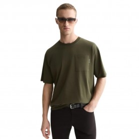 Тениска Scotch & soda 184410 short sleeve T-shirt - Green (Forest Night) тениска,мъжки,тениски,дамски,тениски,scotch,&,soda,184410,short,sleeve,t,shirt,green,(forest,night)