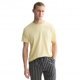 Тениска Scotch & soda 184411 short sleeve T-shirt - Yellow (Pastel Yellow) тениска,мъжки,тениски,дамски,тениски,scotch,&,soda,184411,short,sleeve,t,shirt,yellow,(pastel,yellow)