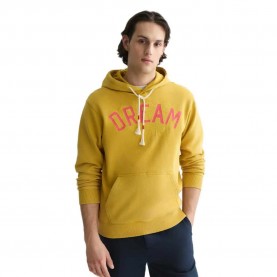 Суичър Scotch & soda 184457 hoodie - Yellow (Gold Flake) суичър,мъжки,пуловери,scotch,&,soda,184457,hoodie,yellow,(gold,flake)